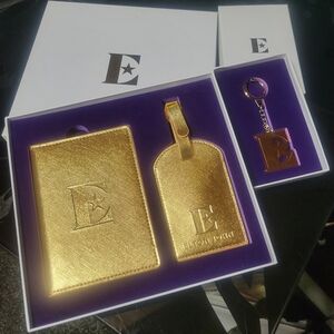 Elton John Farewell Tour Travel Set With Passport Cover, Luggage Tag & Key Chain